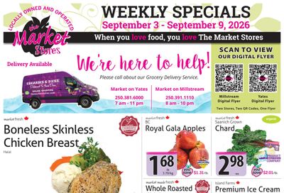 The Market Stores Flyer September 3 to 9