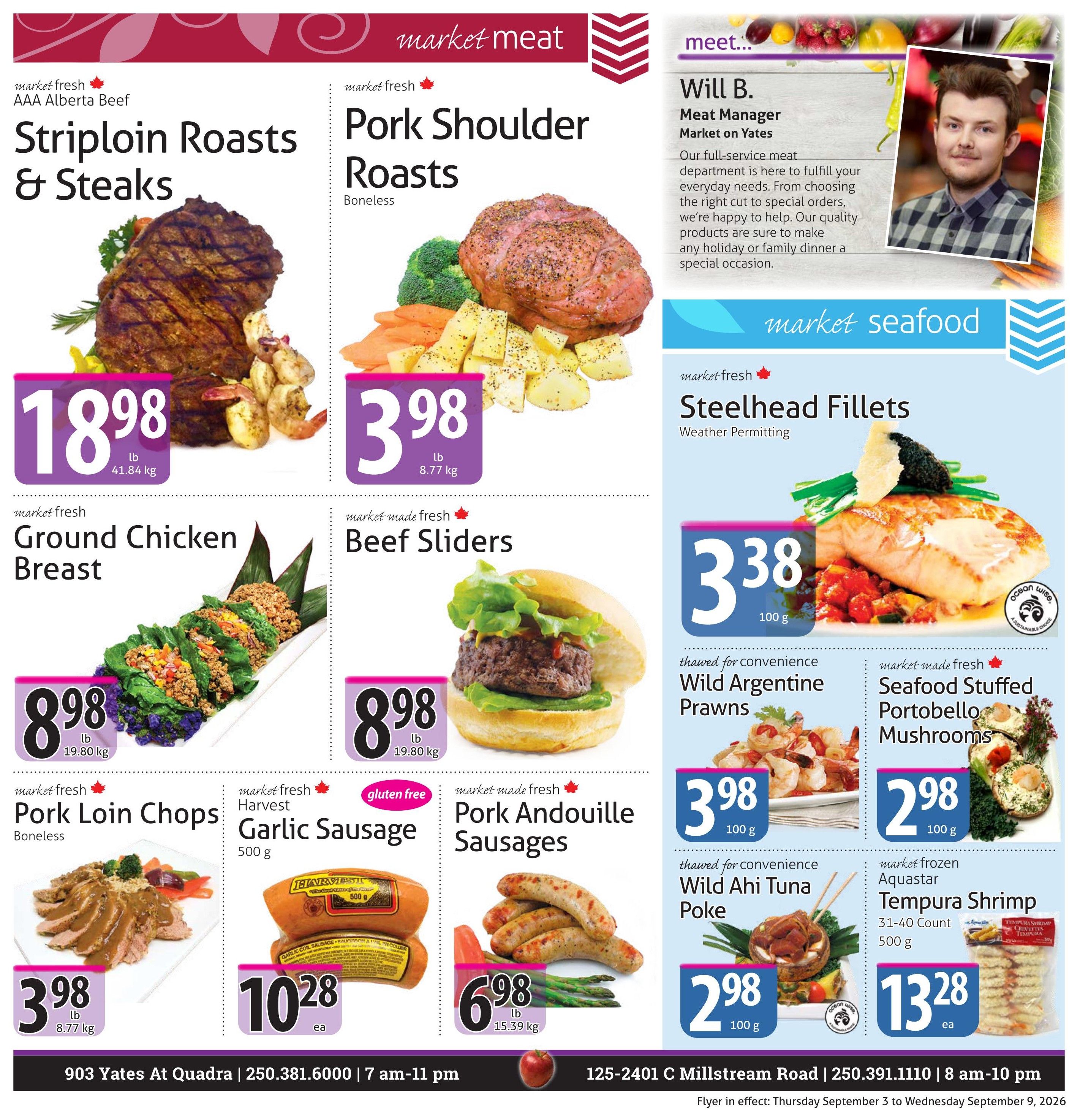 The Market Stores Flyer September 3 to 9