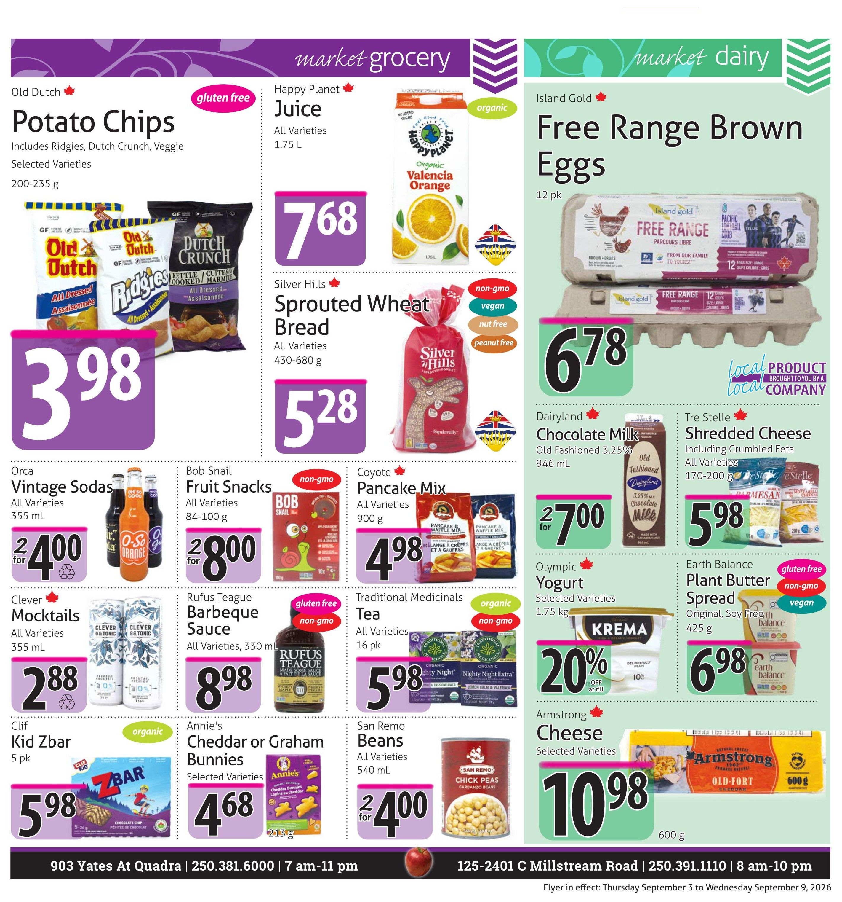 The Market Stores Flyer September 3 to 9