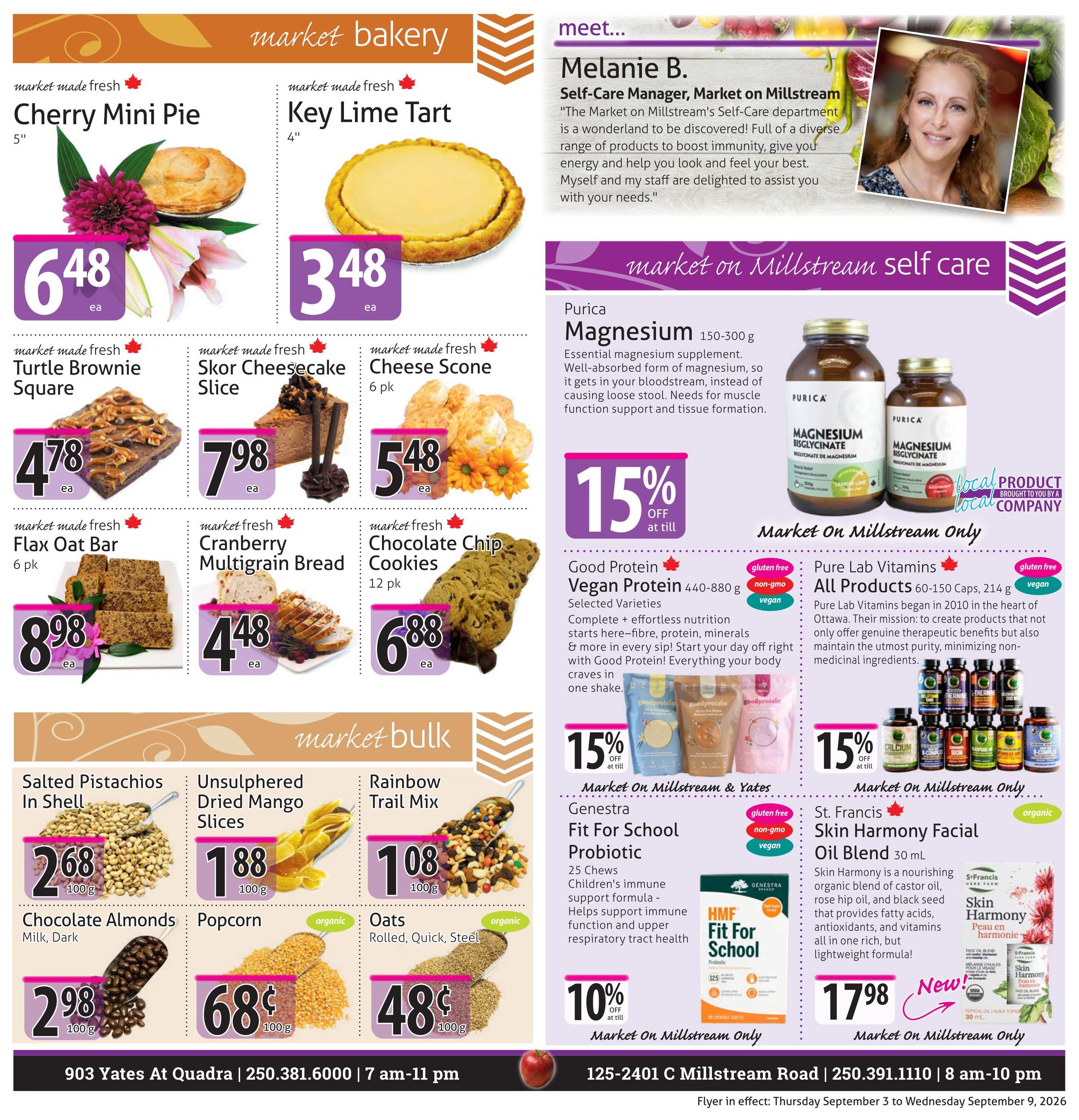 The Market Stores Flyer September 3 to 9