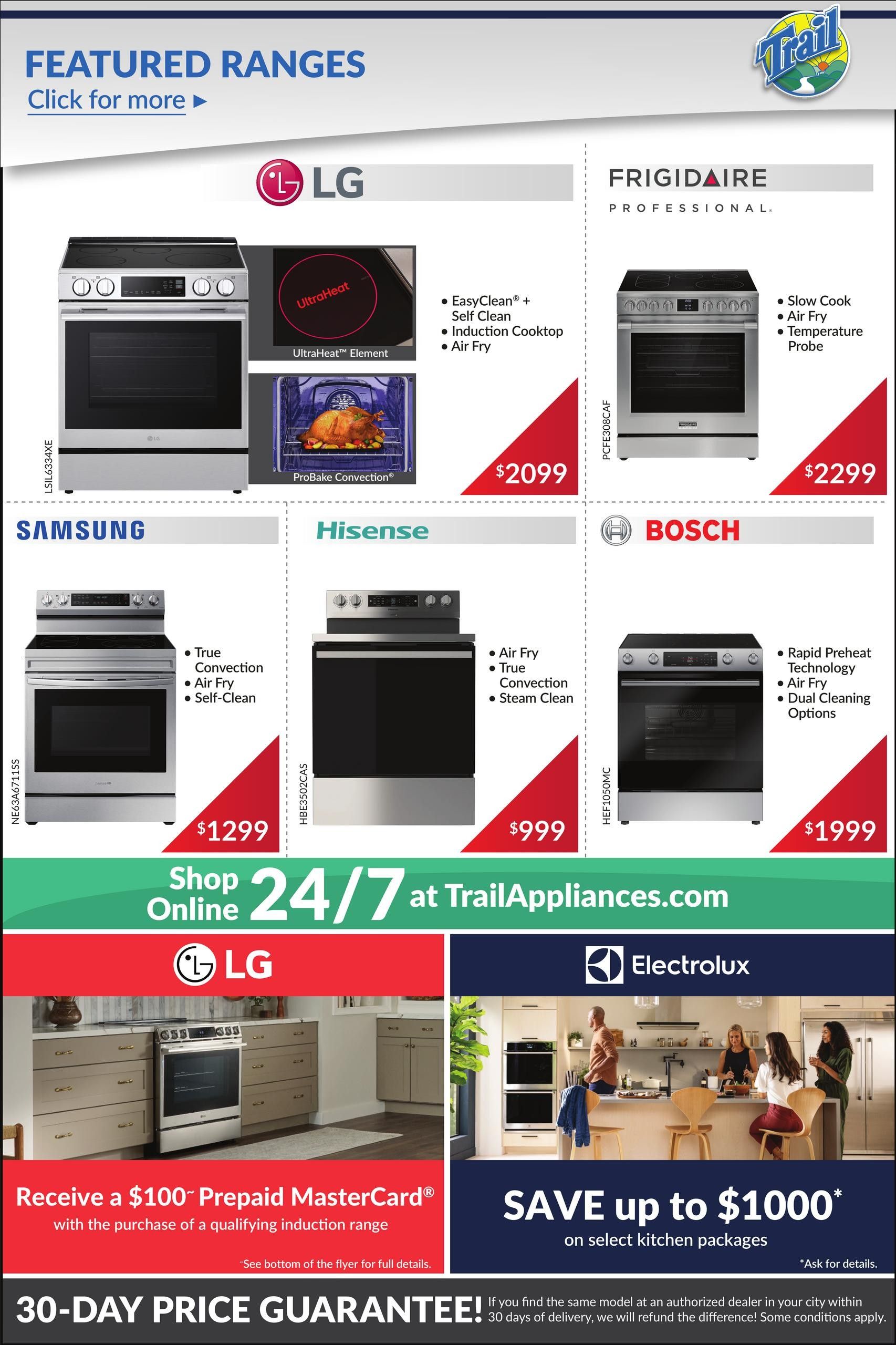 Trail Appliances (AB & SK) Flyer September 3 to 9