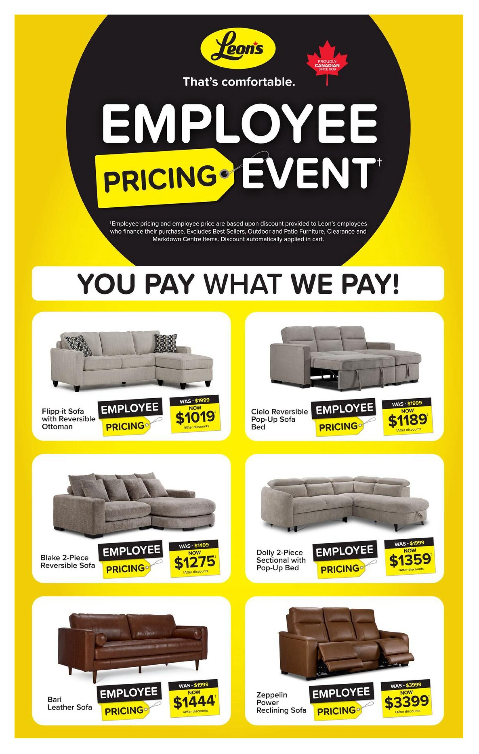 Leon’s Flyer September 3 to 9