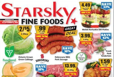 Starsky Foods Flyer September 3 to 9