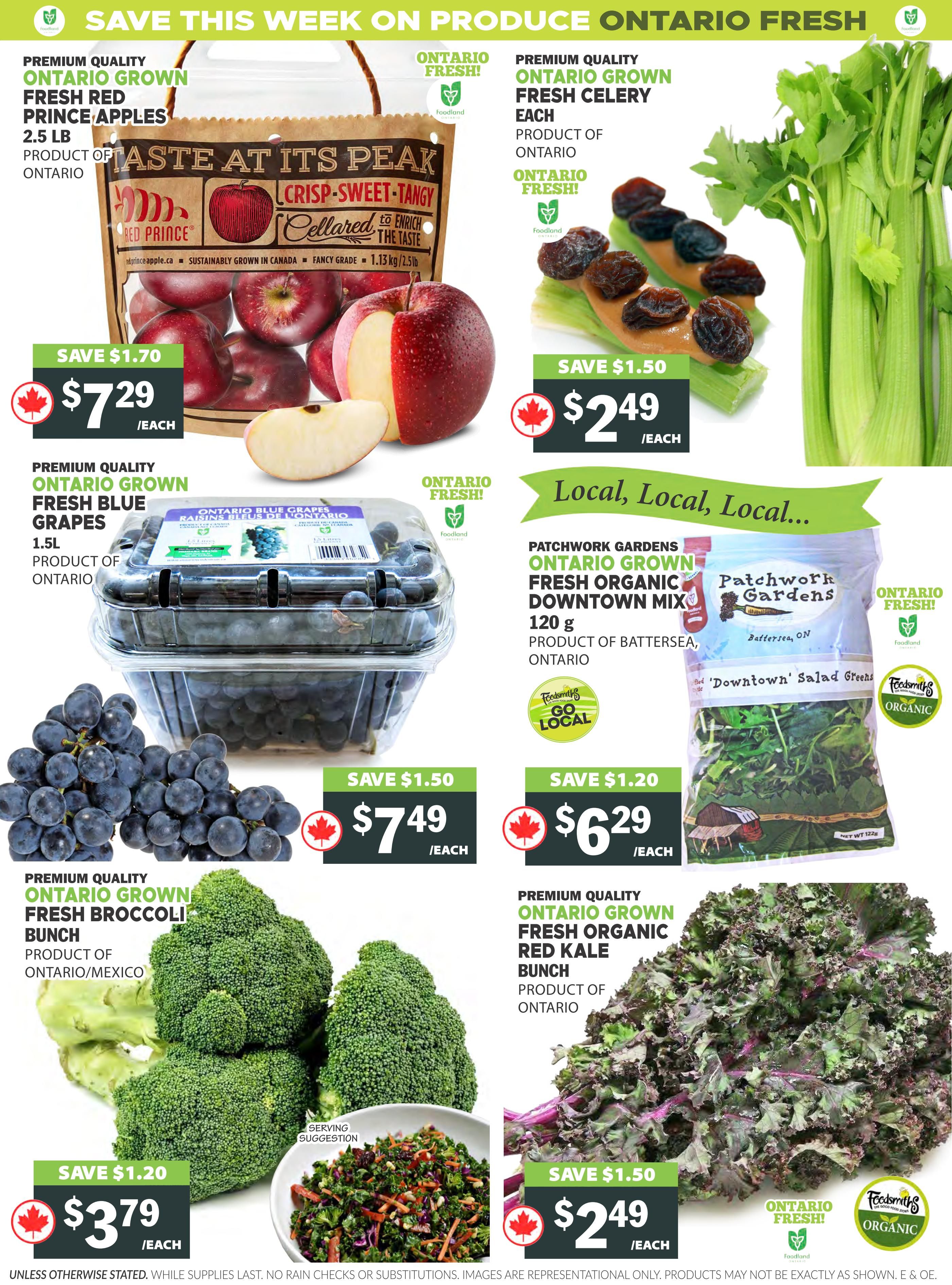 Foodsmiths Flyer September 3 to 10