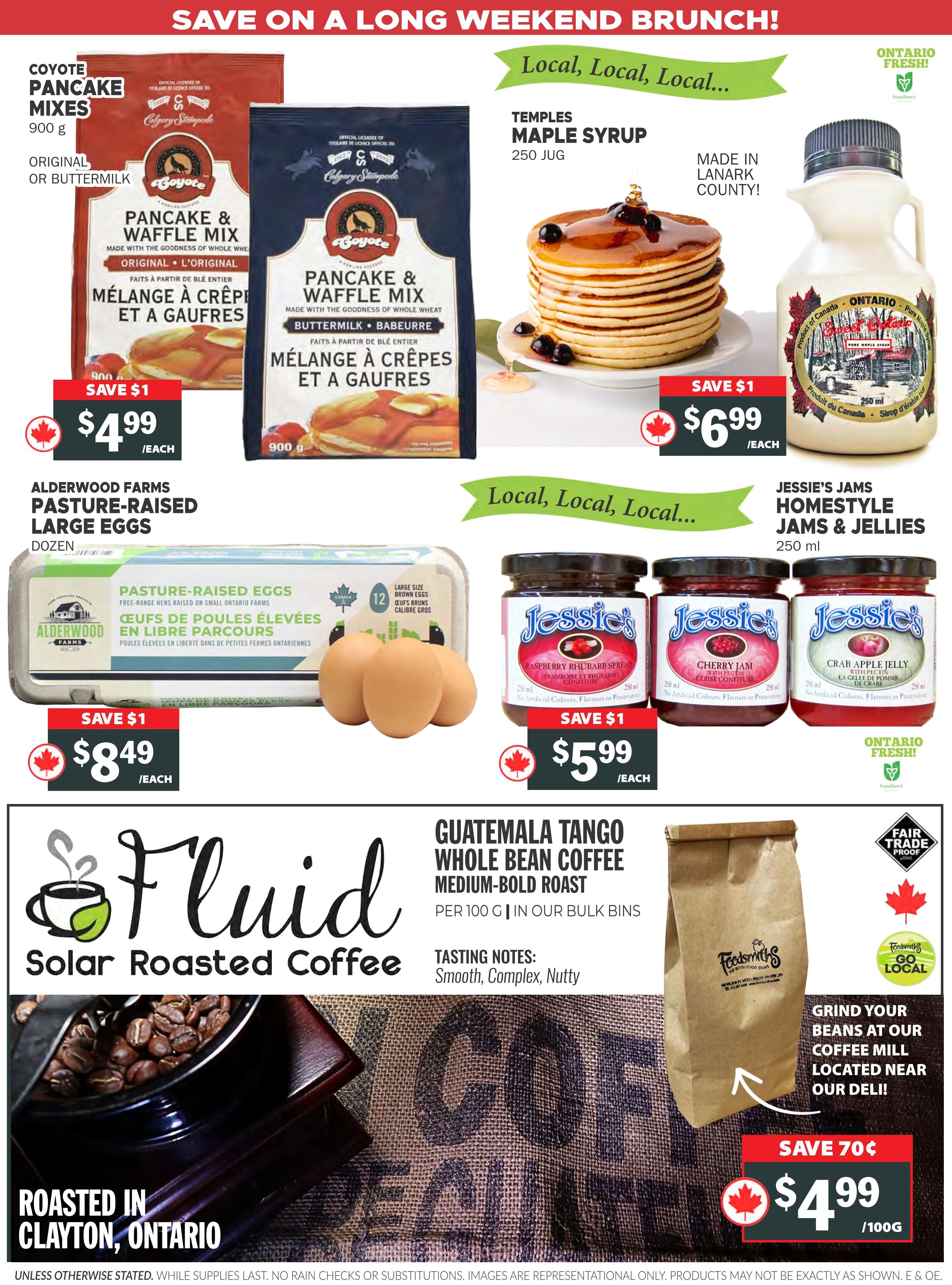 Foodsmiths Flyer September 3 to 10