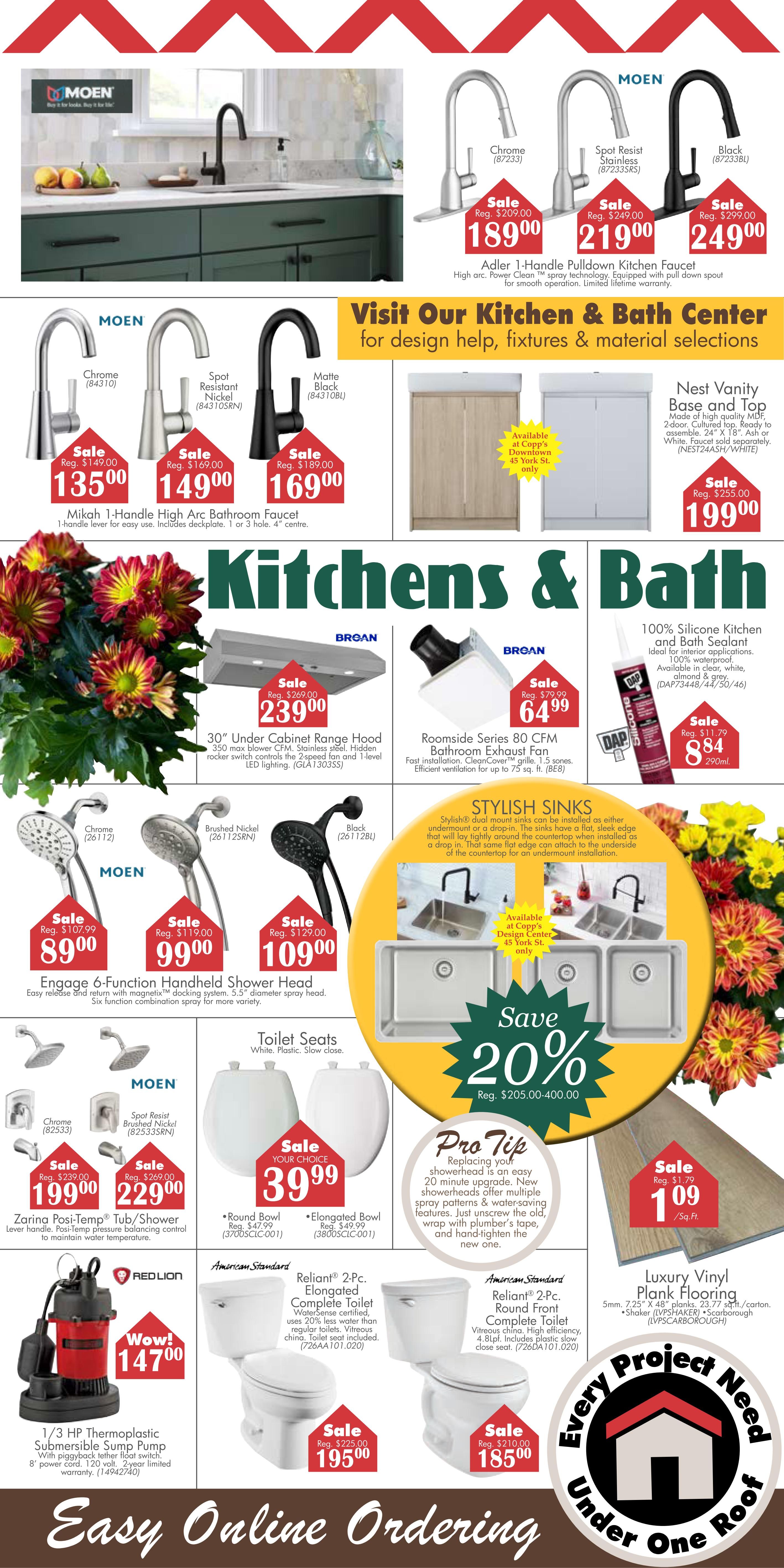 COPP’s Buildall Flyer September 3 to 13