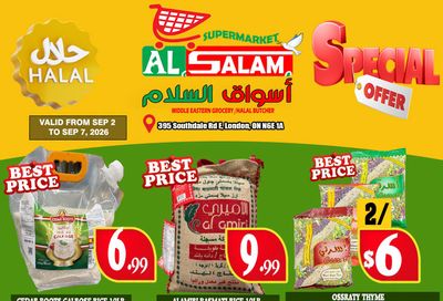 Al-Salam Supermarket Flyer September 2 to 7