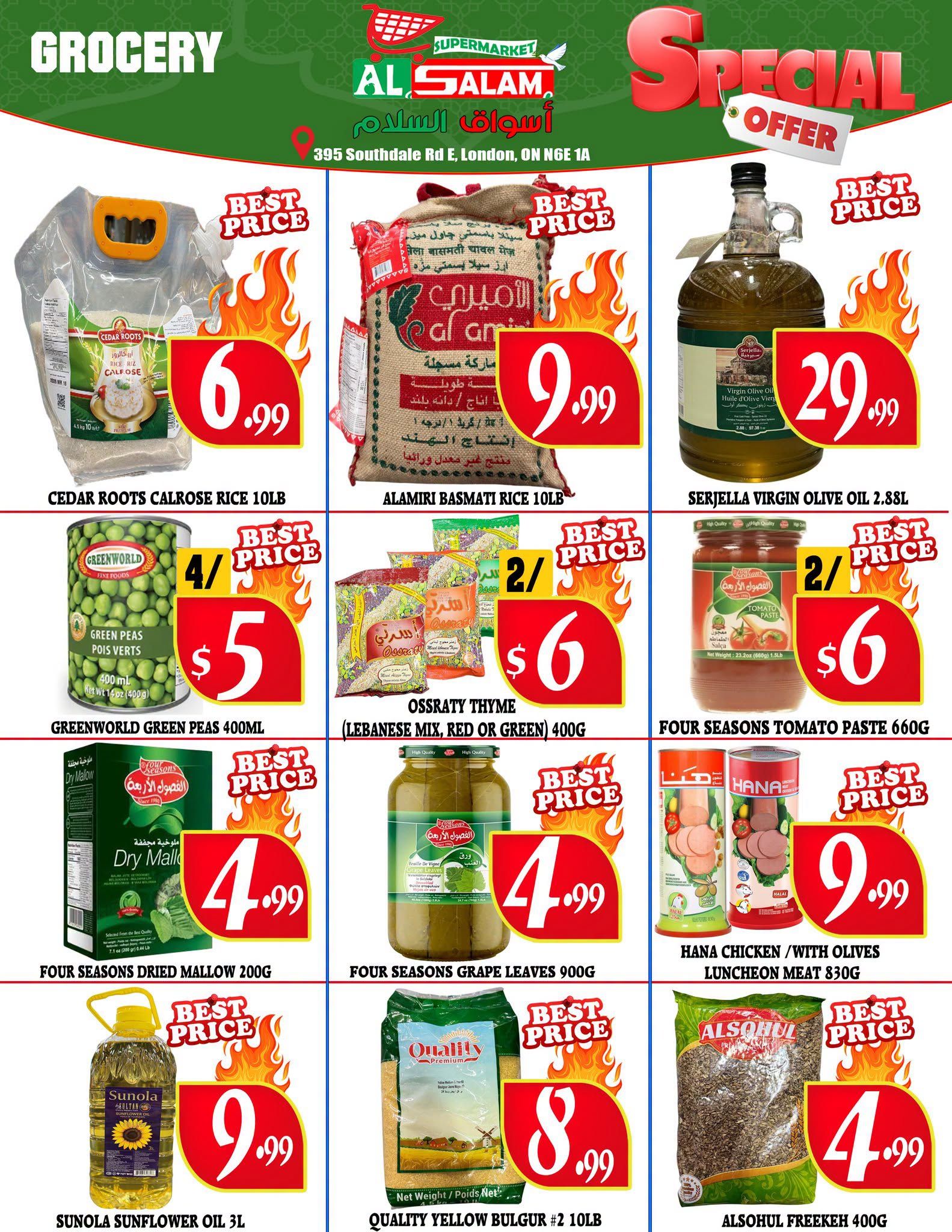 Al-Salam Supermarket Flyer September 2 to 7