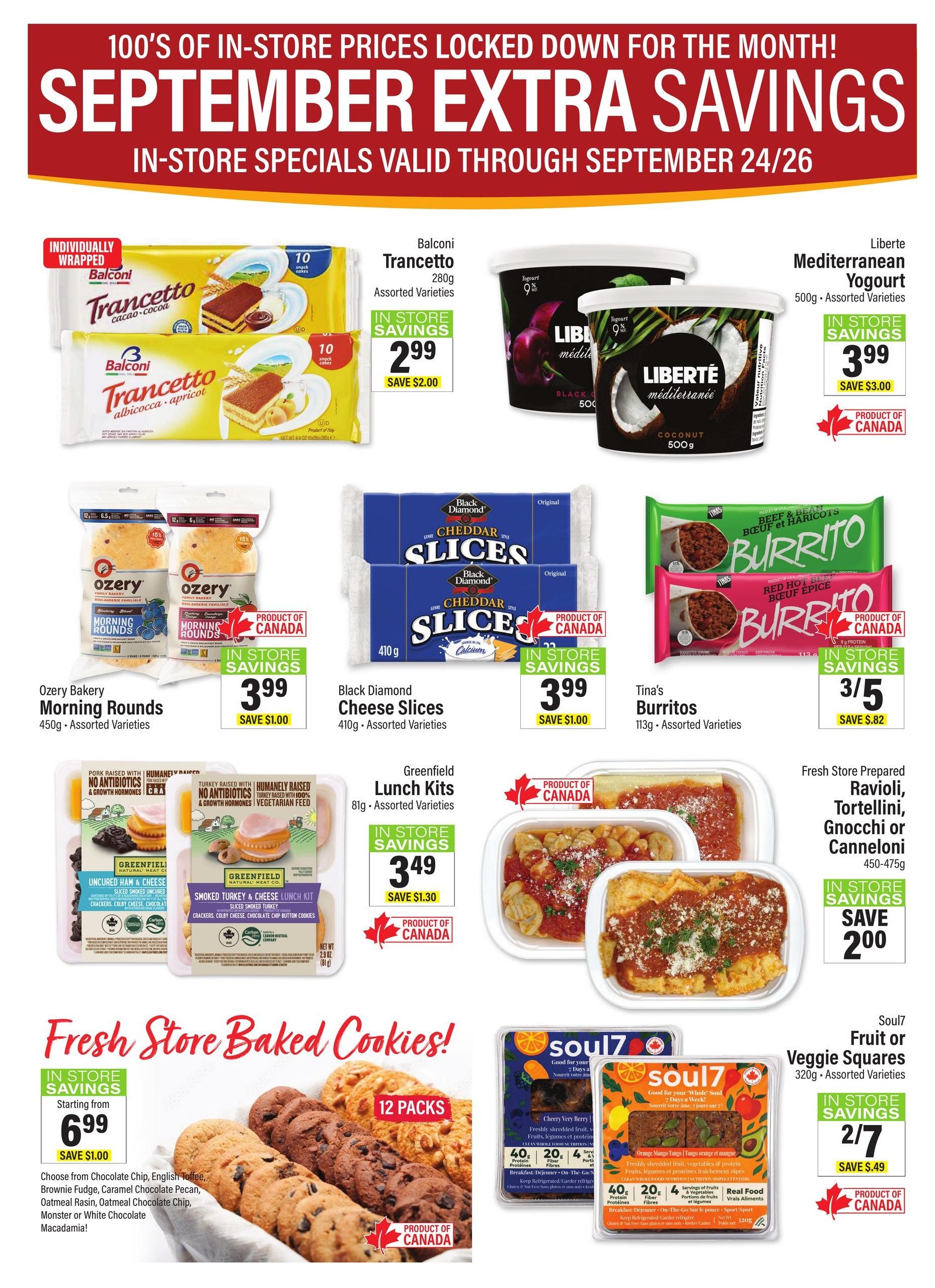 Commisso's Fresh Foods Flyer September 4 to 10