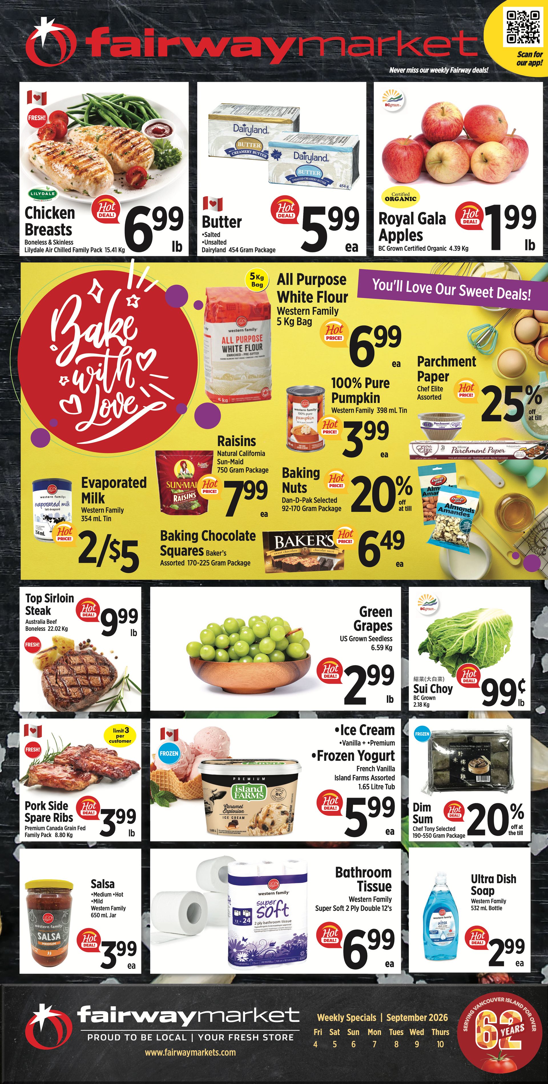 Fairway Market Flyer September 4 to 10