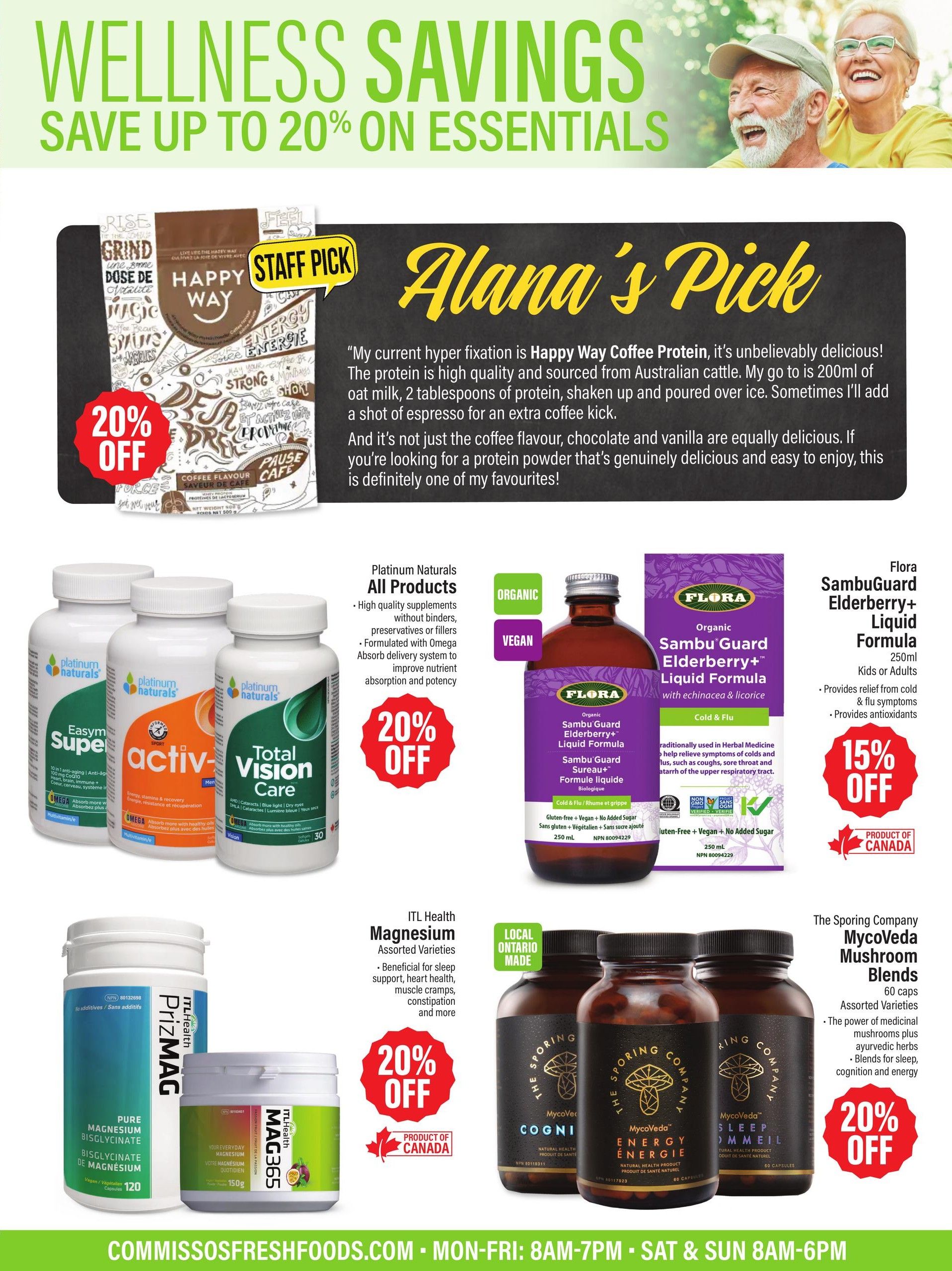 Commisso's Fresh Foods Wellness Flyer September 4 to 17