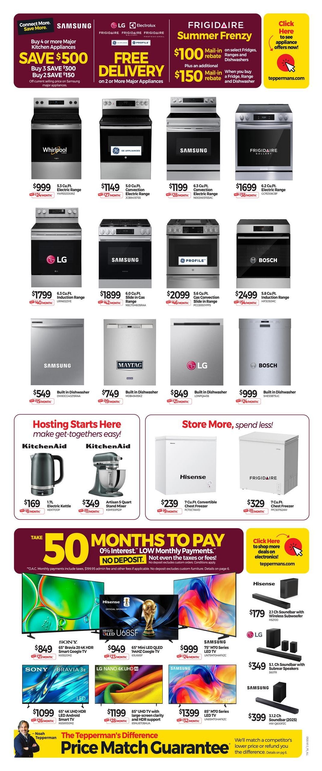 Tepperman's Flyer September 4 to 10