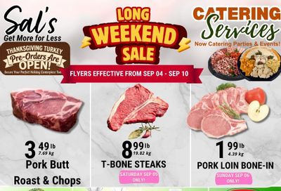 Sal's Grocery Flyer September 4 to 10