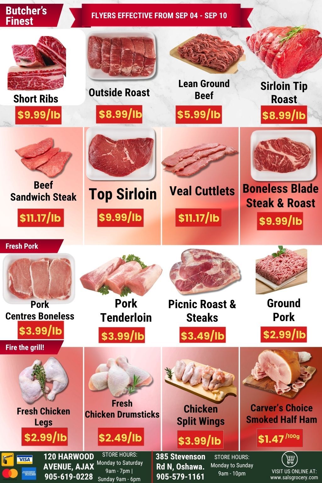 Sal's Grocery Flyer September 4 to 10