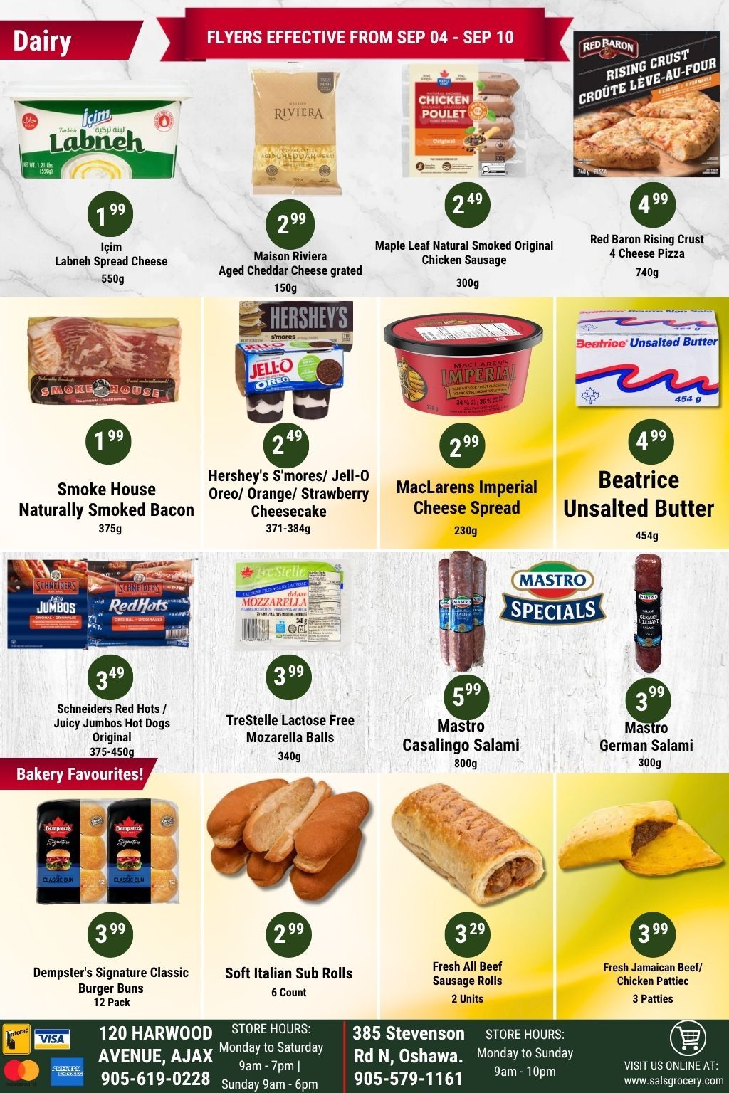 Sal's Grocery Flyer September 4 to 10