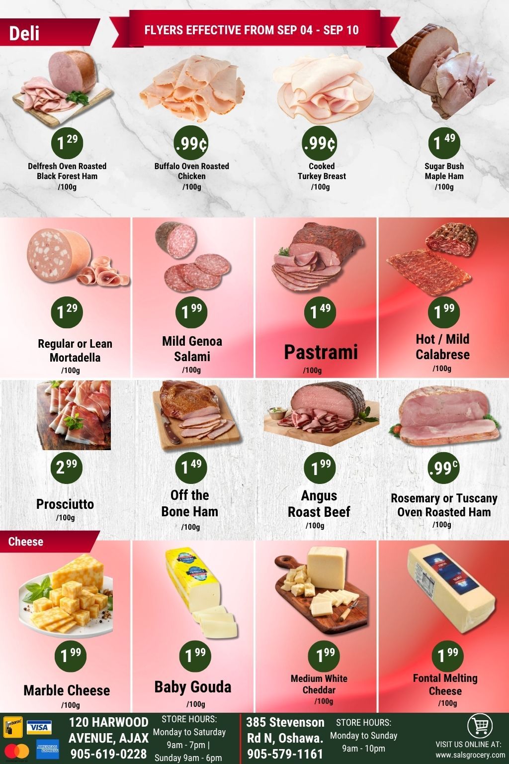 Sal's Grocery Flyer September 4 to 10