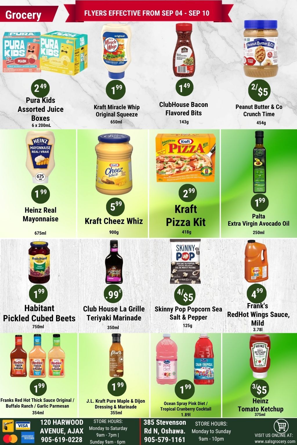 Sal's Grocery Flyer September 4 to 10