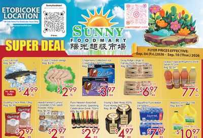 Sunny Foodmart (Etobicoke) Flyer September 4 to 10