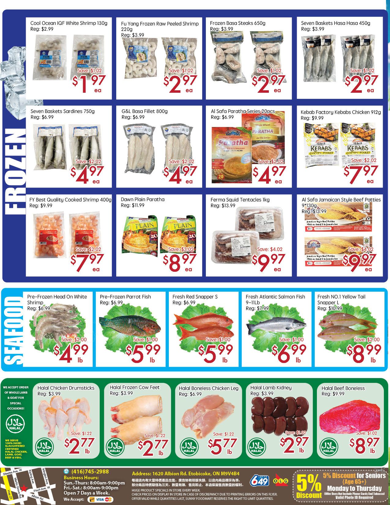 Sunny Foodmart (Etobicoke) Flyer September 4 to 10