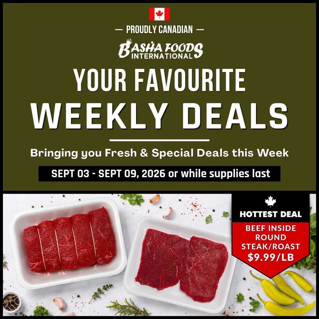 Basha Foods International Flyer September 3 to 9