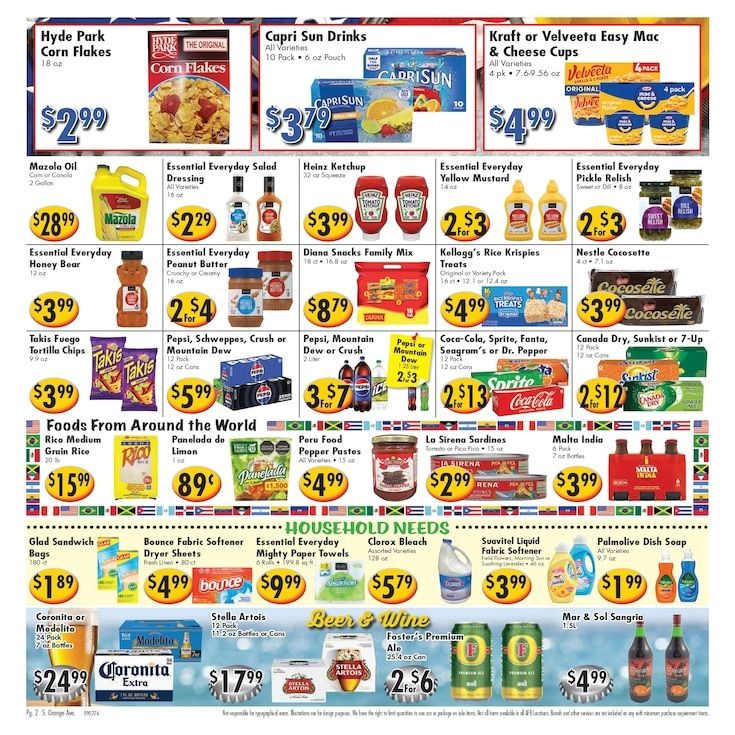 Ideal Food Basket (5637 South Orange Ave, Orlando, FL) Weekly Ad September 2 - 8, 2026