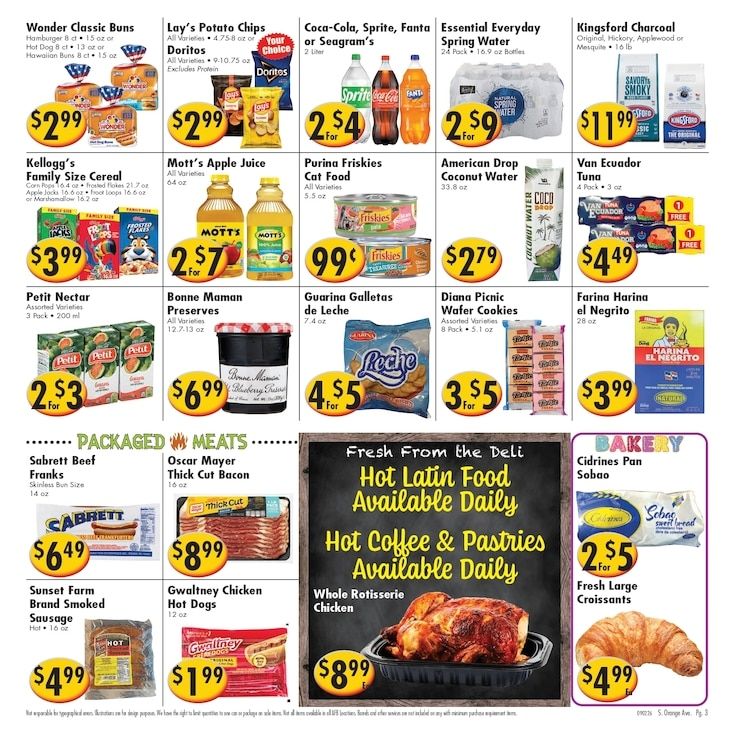Ideal Food Basket (5637 South Orange Ave, Orlando, FL) Weekly Ad September 2 - 8, 2026