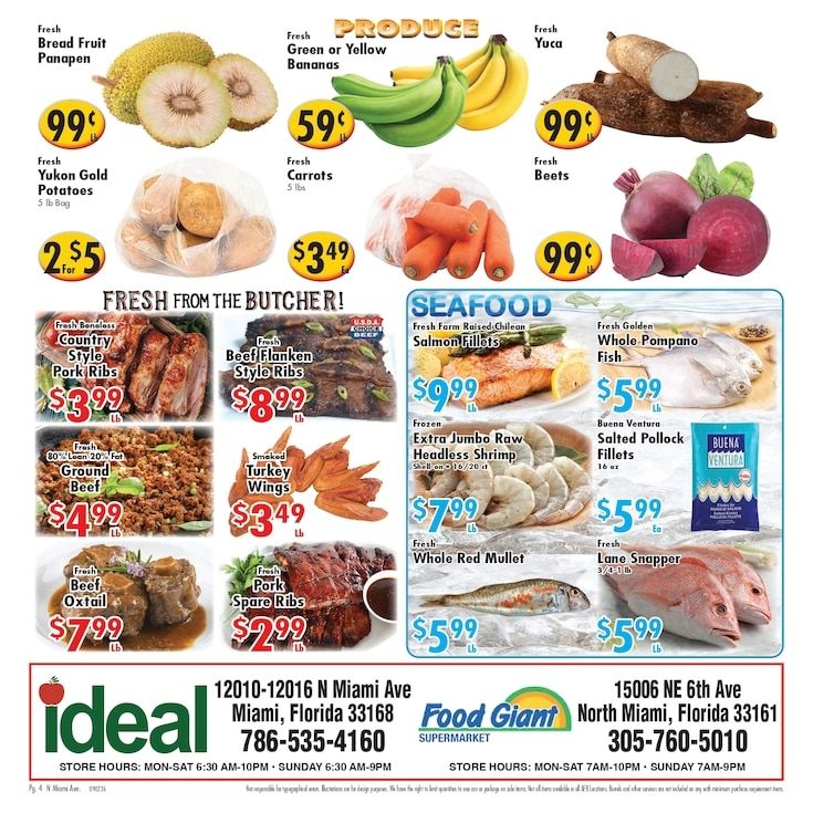 Ideal Food Basket (Miami, FL) Weekly Ad September 2 - 8, 2026