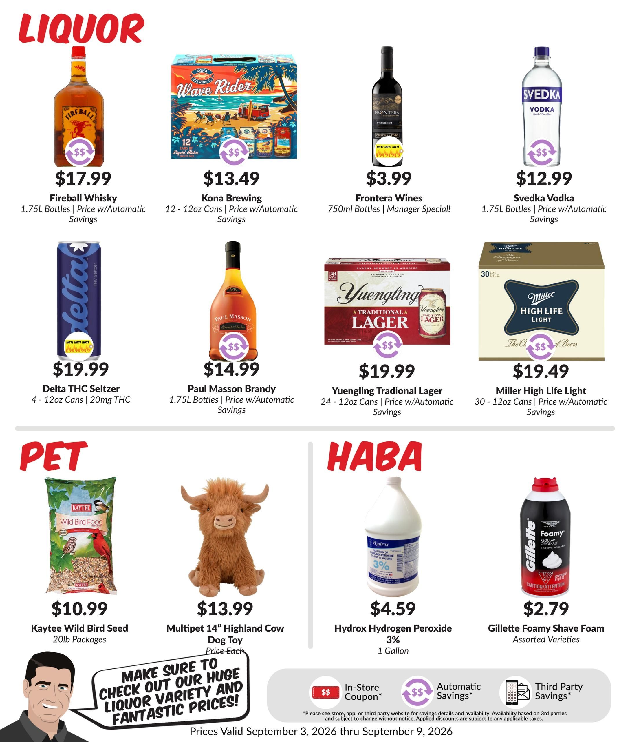 Woodman's Food Market (Cadott-Eau Claire Area, WI) M1000 Weekly Weekly Ad September 3 - 9, 2026