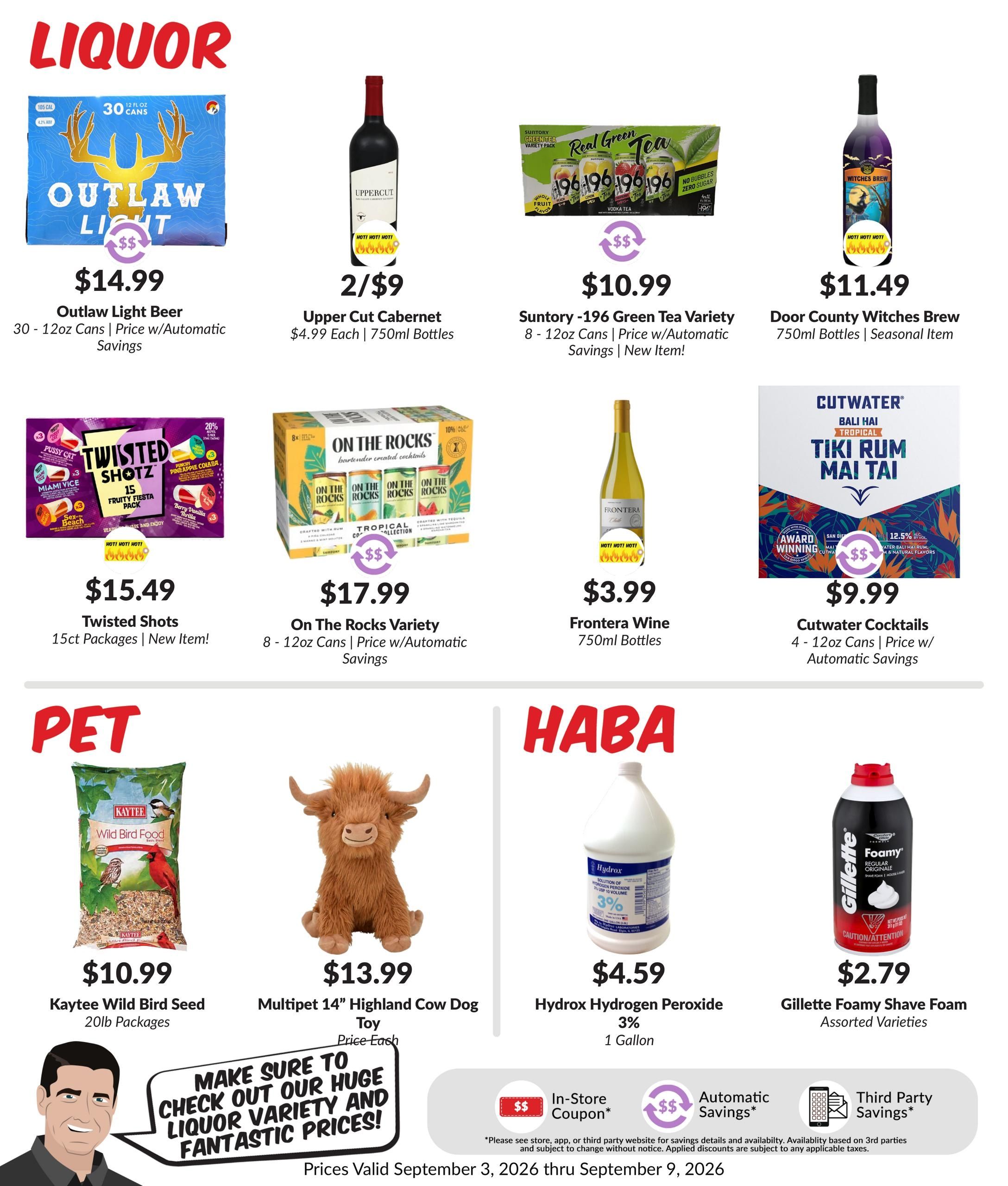Woodman's Food Market (Milwaukee Area, WI) M1000 Weekly Weekly Ad September 3 - 9, 2026