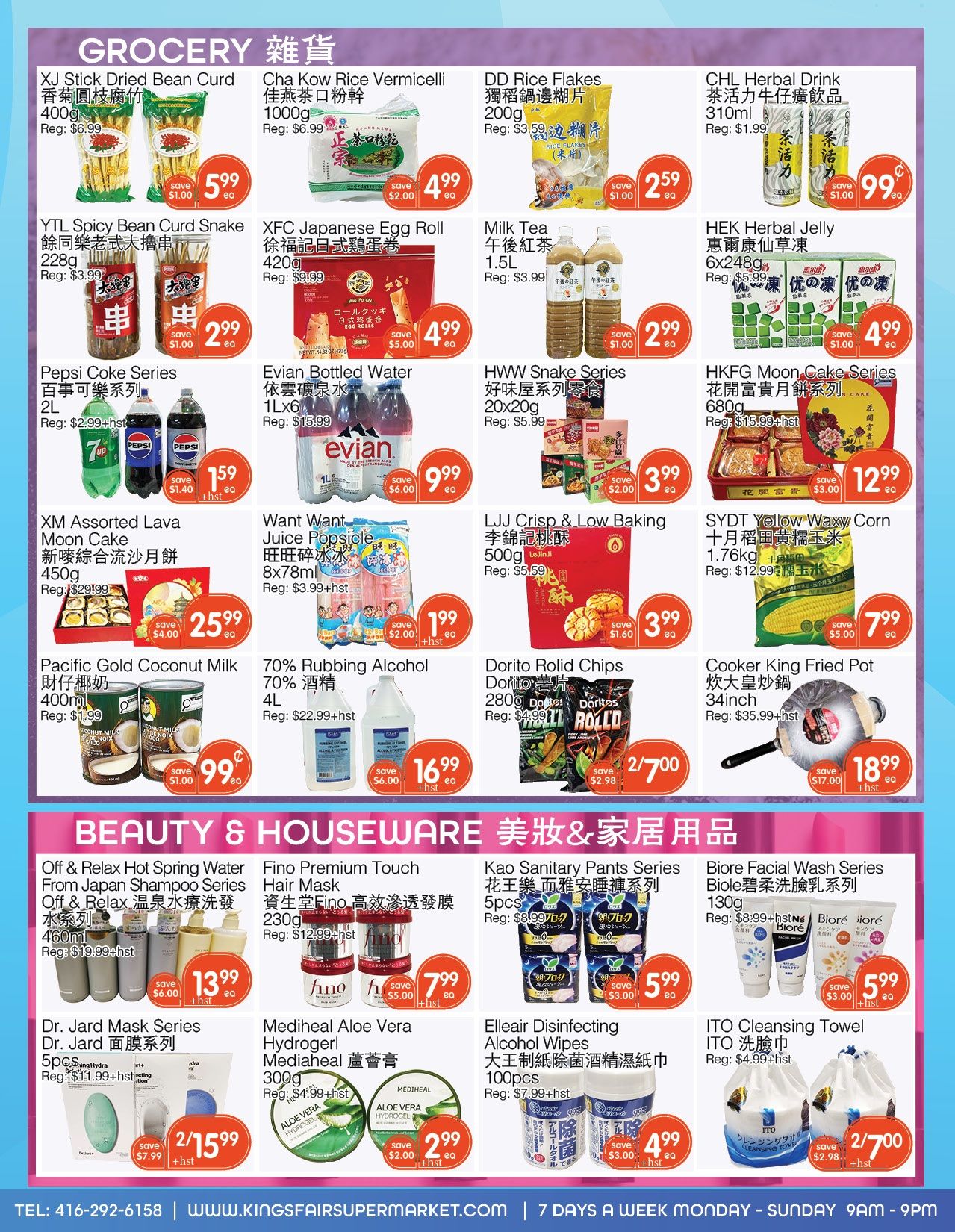 Kings Fair Supermarket Flyer September 3 to 9