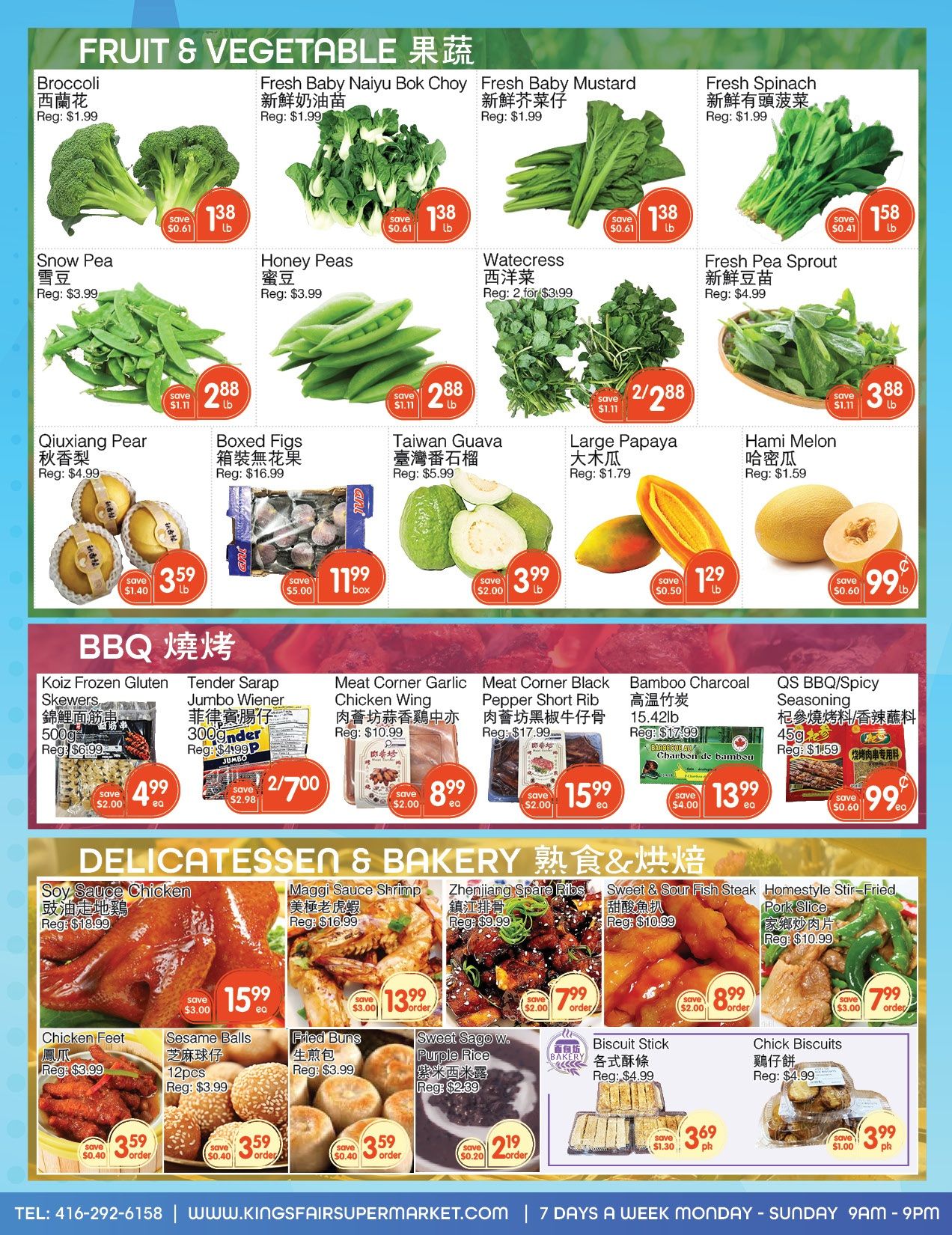 Kings Fair Supermarket Flyer September 3 to 9