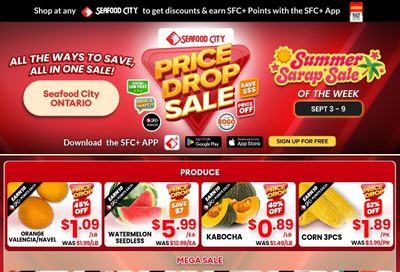 Seafood City Supermarket (ON) Flyer September 3 to 9