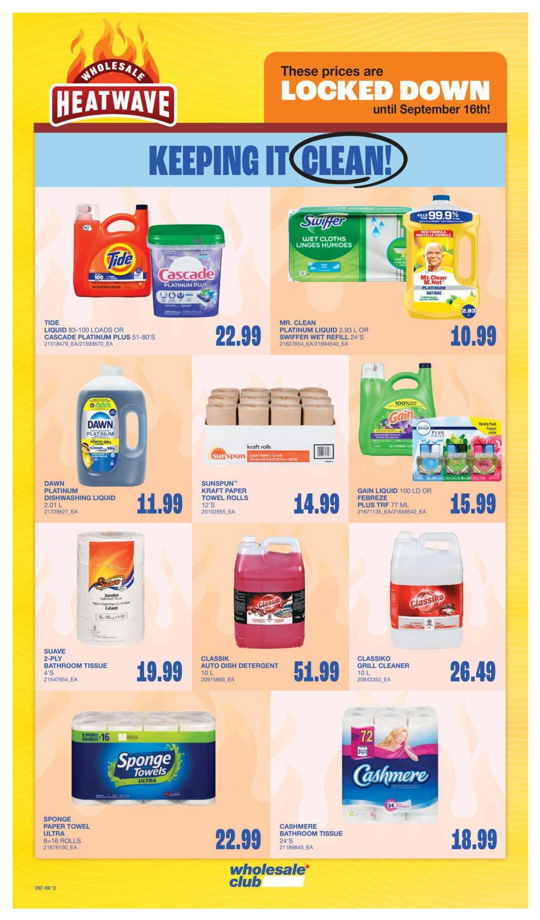 Wholesale Club (ON) Flyer September 3 to 9