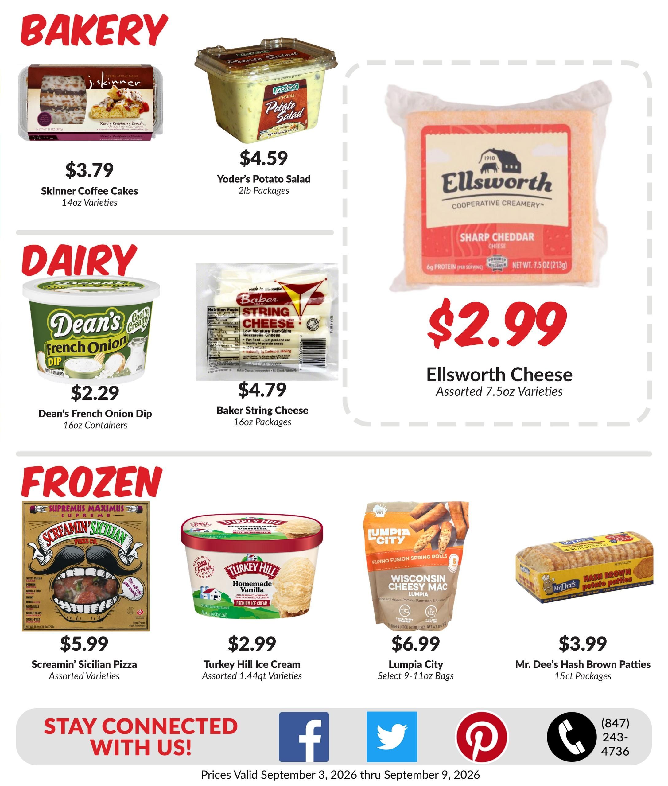 Woodman's Food Market (Chicago Area, IL) M1000 Weekly Weekly Ad September 3 - 9, 2026