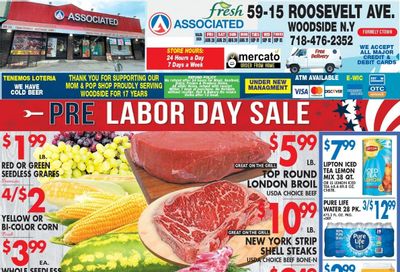 Associated Supermarkets (Astoria Area, NY) Weekly Ad August 28 - September 3, 2026