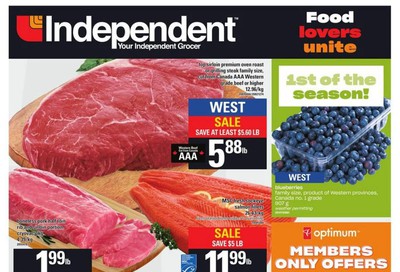 Independent Grocer (West) Flyer July 9 to 15