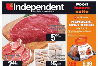 Independent Grocer (Atlantic) Flyer July 9 to 15