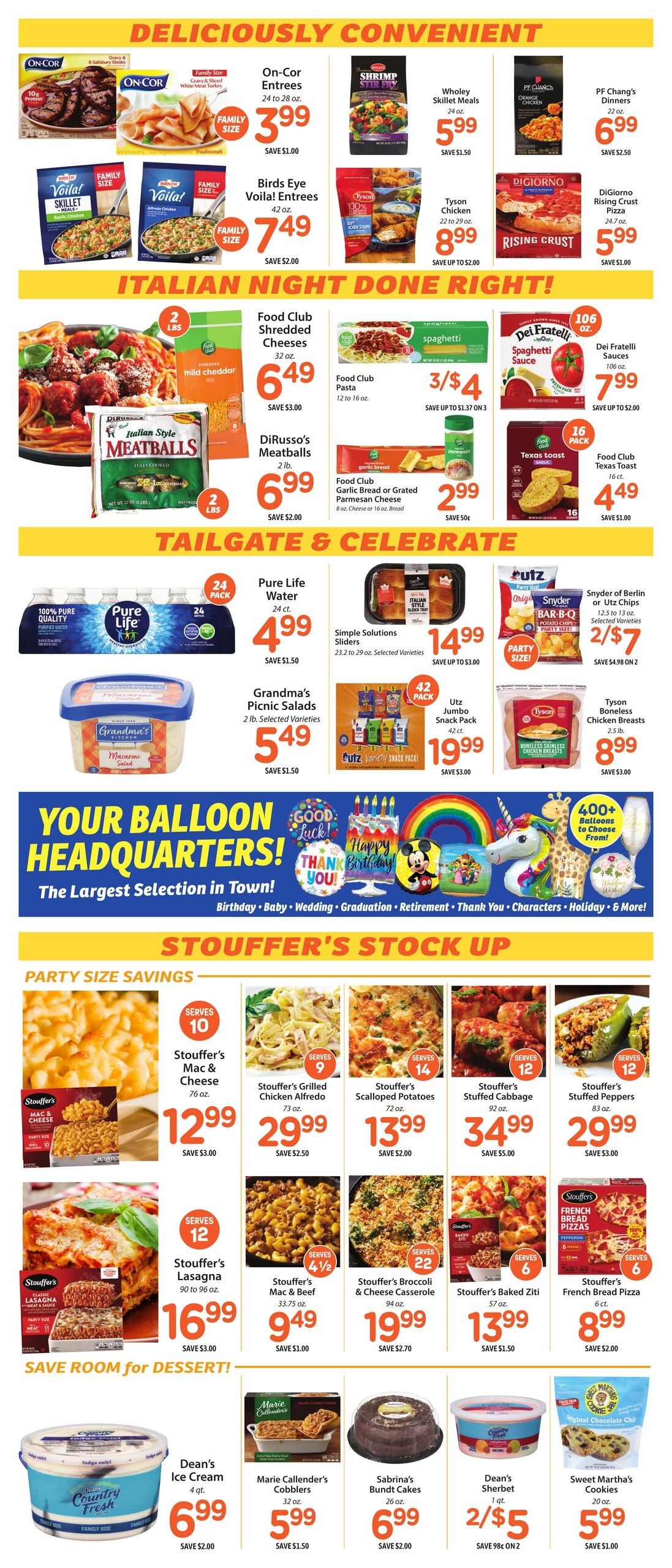 RSVP Food & Party Outlet Weekly Ad September 3 - 30, 2026