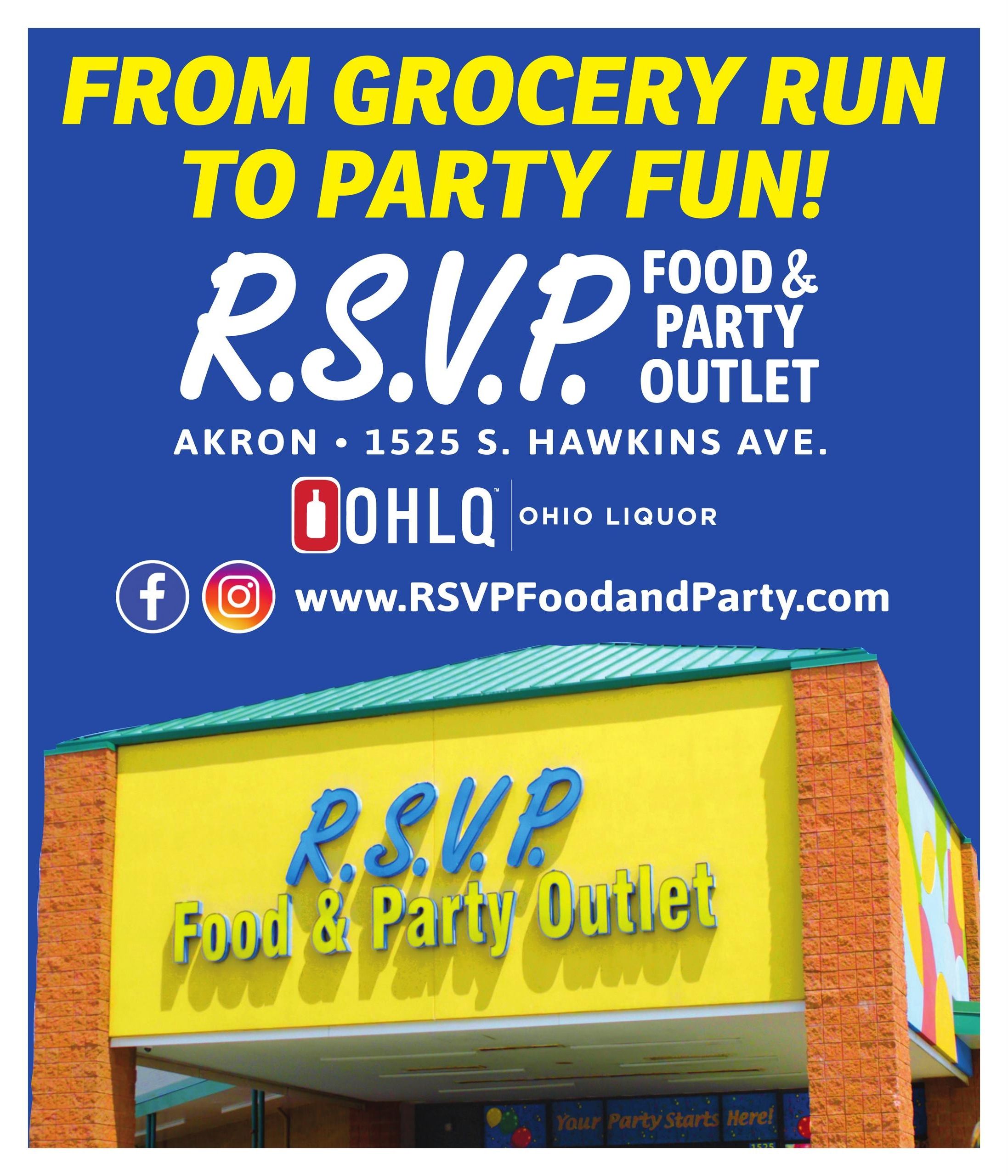 RSVP Food & Party Outlet Weekly Ad September 3 - 30, 2026
