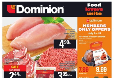 Dominion Flyer July 9 to 15