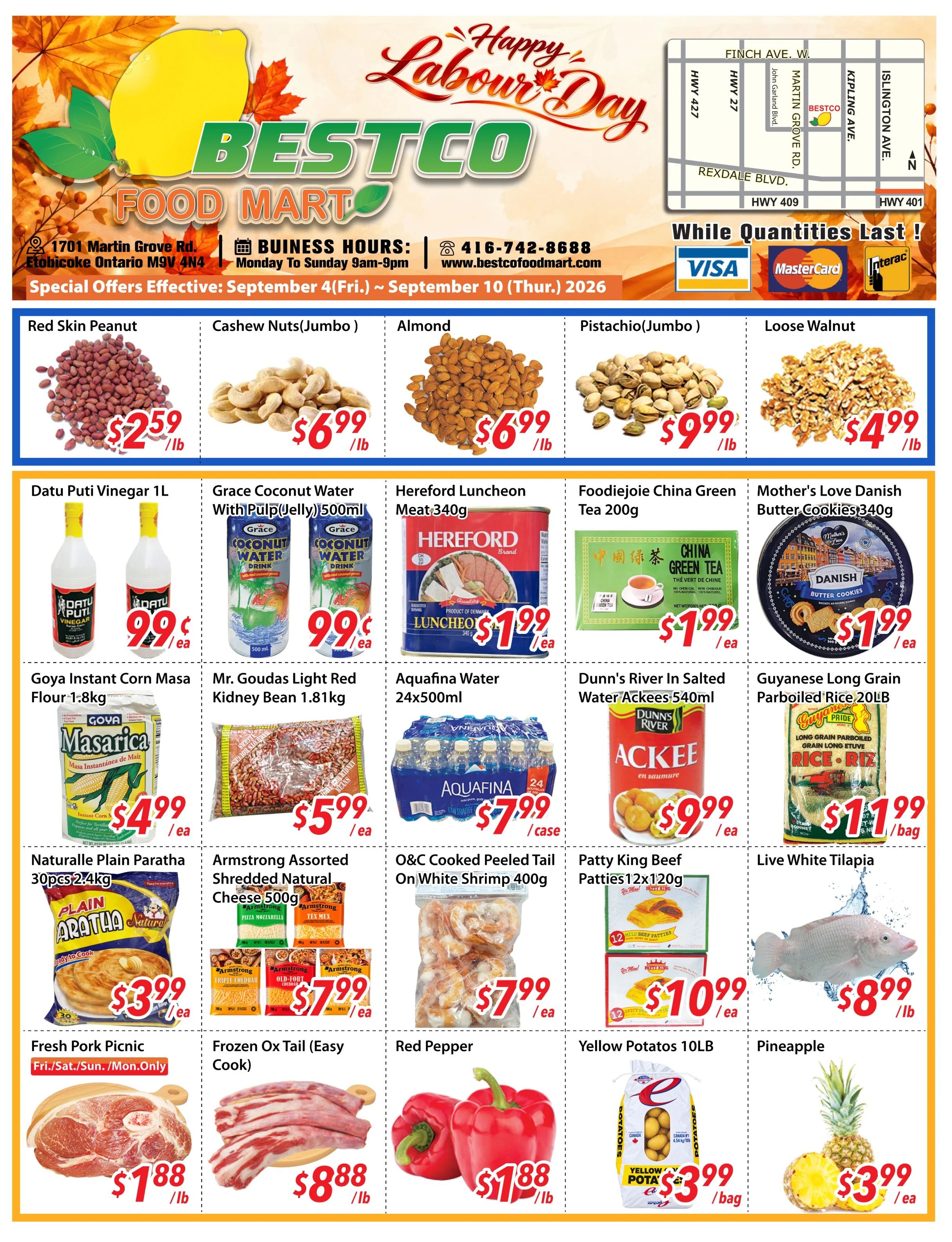 BestCo Food Mart (Etobicoke) Flyer September 4 to 10