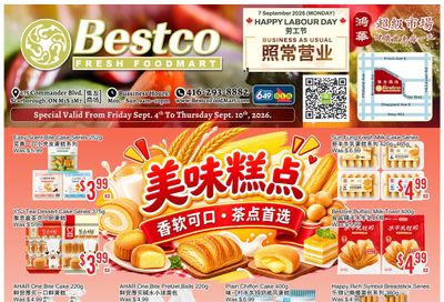 BestCo Food Mart (Scarborough) Flyer September 4 to 10