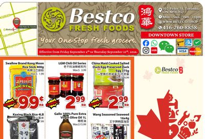BestCo Food Mart (Downtown Toronto) Flyer September 4 to 10