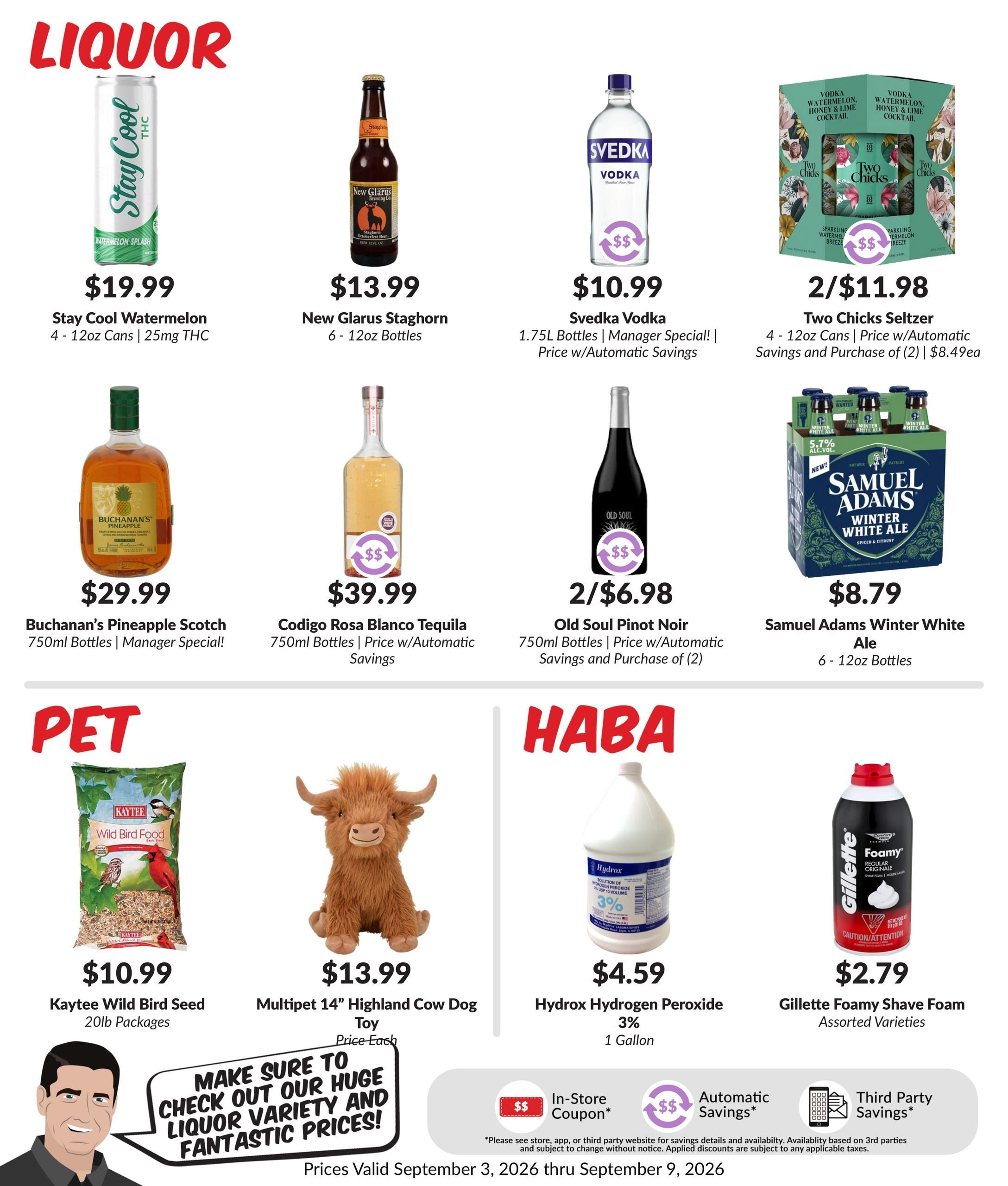 Woodman's Food Market (Cottage Grove Area, WI) M1000 Weekly Weekly Ad September 3 - 9, 2026