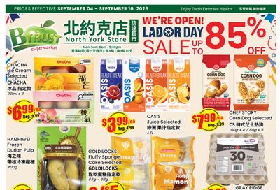 Btrust Supermarket (North York) Flyer September 4 to 10