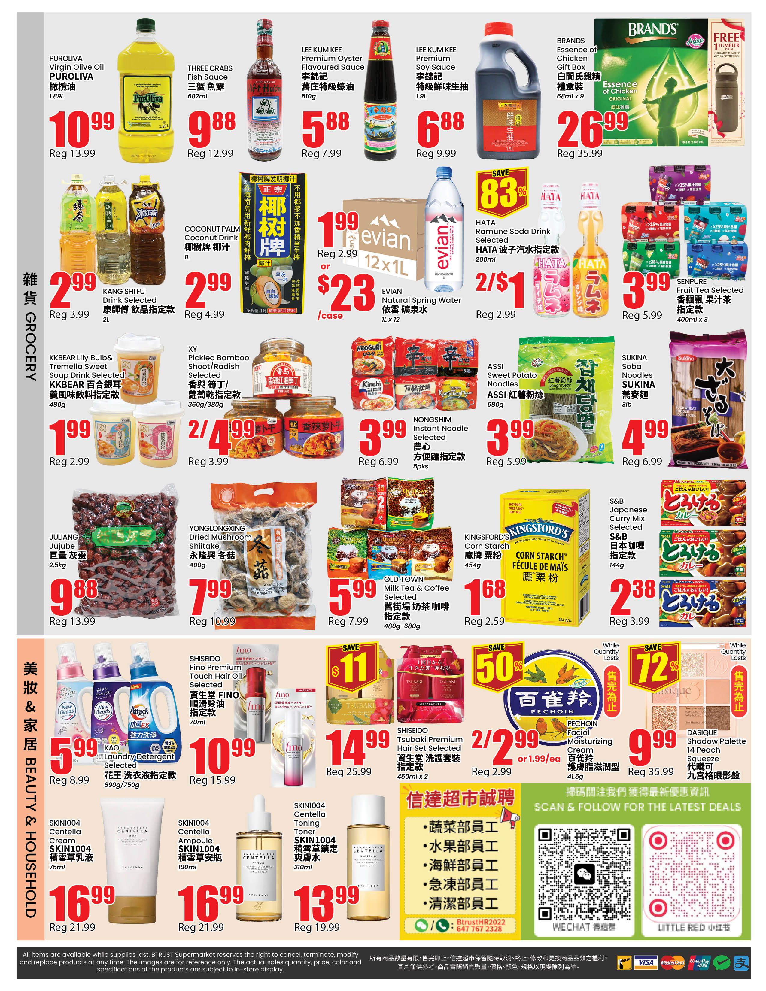 Btrust Supermarket (Richmond Hill) Flyer September 4 to 10