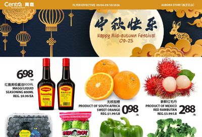 Centra Foods (Aurora) Flyer September 4 to 10