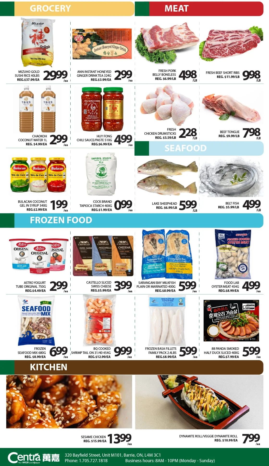 Centra Foods (Barrie) Flyer September 4 to 10