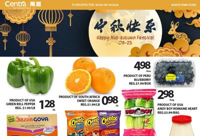 Centra Foods (North York) Flyer September 4 to 10