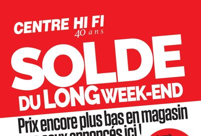Centre Hi-Fi Flyer September 4 to 10